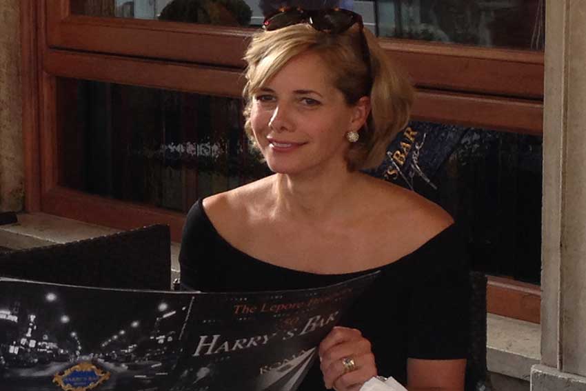 Darcey Bussell all'Harry's Bar di Roma.