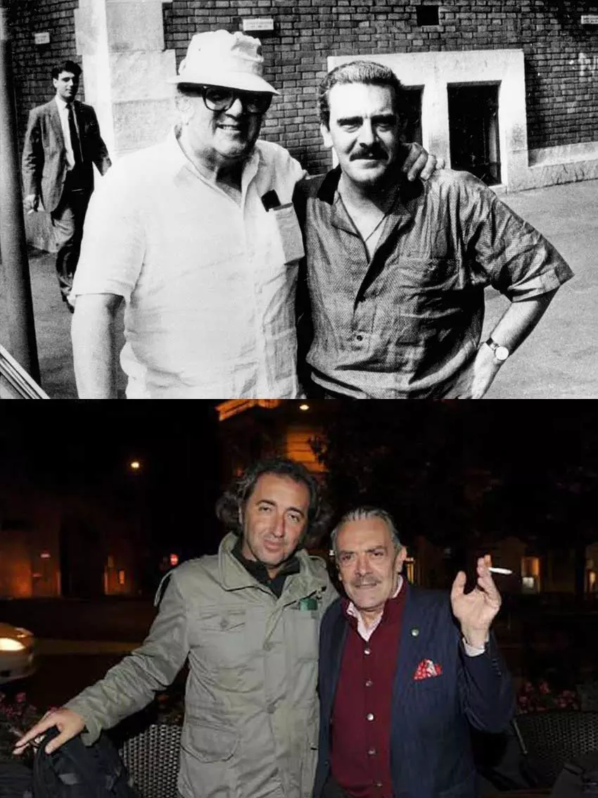 Rino Barillari Federico Fellini Paolo Sorrentino